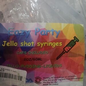 Jello Shot Syringes - Multicolor
